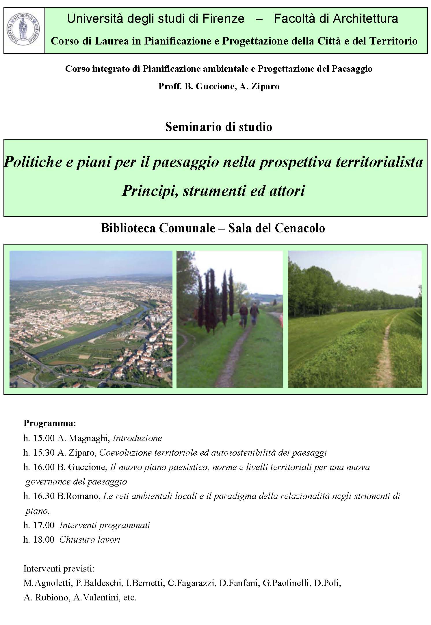 Seminari Tematici | Didattica | Corso Di Laurea Triennale In ...